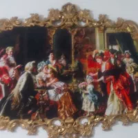 تابلو فرش مخمل