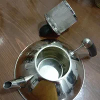 کتروقوری استیل نو|قوری، کتری، قهوه‌ساز دستی|بندر ماهشهر, |دیوار
