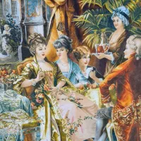 تابلو فرش دستبافت تبریز چله ابریشم|تابلو فرش|تهران, شاهین|دیوار