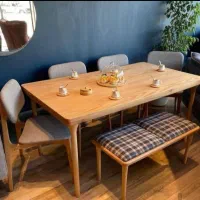 ناهارخوری بی نظیرمدل سلین|میز و صندلی غذاخوری|مشهد, گرجی علیا|دیوار