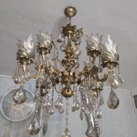 لوستربرنجی۴شاخه ۸شعله ،در حد نو