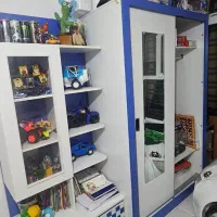 ست تخت وکمد لباسی و کتابخانه|تخت و سرویس خواب|بندر کنگان, |دیوار