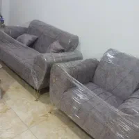 مبل نو اصلا استفاده نشد رنگ طوسی