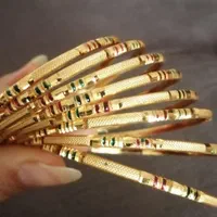 النگو اماراتی طرح طلا کاملا رنگ ثابت|بدلیجات|شیراز, احمدی جنوبی|دیوار