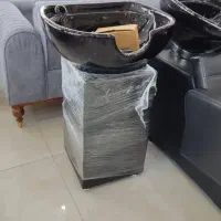 صندلی میکاپ پدالی سرشور  ترولی پاف آینه آرایشگاه