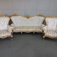 مبلمان سلطنتی ۹نفره استیل کلاسیک نونوی