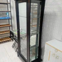 یک عدد بوفه ویترینی|بوفه، ویترین، کنسول|بندر ماهشهر, |دیوار