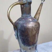 آفتابه مسی قدیمی|کلکسیون اشیاء عتیقه|بجنورد, |دیوار