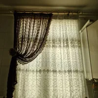 پرده به همراه یال و میل پرده