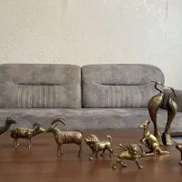 مجسمه حیوانات برنج و برنز