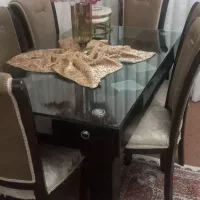 میز ناهار خوری ۶نفره|میز و صندلی غذاخوری|کرج, حصارک پایین|دیوار