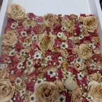 تابلو گل جاودان رزینی