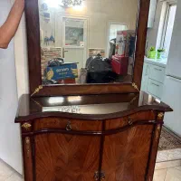 کنسول ۲ کشو و ۲ طبقه و آیینه