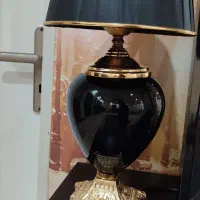 آباژور مشکی طلایی