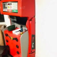 سرویس تخت و میز تحریر ماشین فراری قرمز و سفید|تخت و سرویس خواب|پردیس, فاز ۲|دیوار