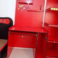 تخت و میز کامپیوتر و....|تخت و سرویس خواب|اهر, |دیوار