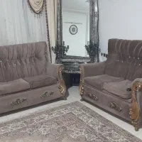 مبل ۷ نفره نیمه سلطنتی تمیز