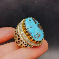 ۲۶ گرم نیشابوری آبی کاربنی حراجی