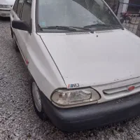 پراید مدل ۸۹ سفید عروسک