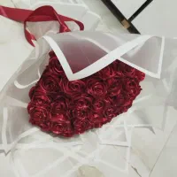 گلی رز.ربانی زیبا|گل مصنوعی|قم, آذر (نکویی)|دیوار