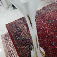 گلدان کریستال سفید