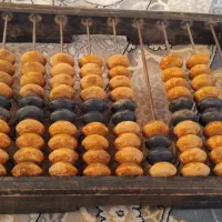 چرتکه و قاب آینه قدیمی