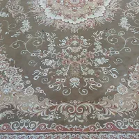 فرش ۱۲متری گردویی گل برجسته