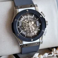 ساعت هابلوت تک و سه موتوره Hublot ساده و اسکلتون