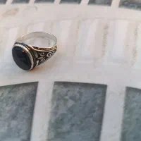 انگشتر مردانه عقیق مشکی|جواهرات|ایرانشهر, |دیوار