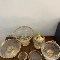 ظروف پذیرایی شیشه ترک