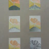 تدریس مقدماتی و حرفه‌ای مداد رنگی و آبرنگ