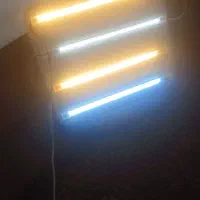 دو عدد چراغ پایه ای دست دوم LED