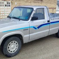 مزدا وانت تک کابین 86 نقره ای