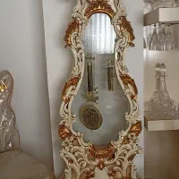 ساعت چوب راش کاملا سالم