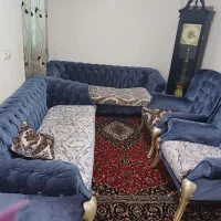 مبلمان. نهار خوری و اکواریوم و ساعت