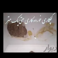 گچ کاری لکه گیری خورده کاری|خدمات پیشه و مهارت|نسیم‌شهر, |دیوار