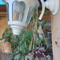 چراغ دیواری باغ و ویلا  رنگ ضد اب کوره ای ماسال|لوستر و چراغ آویز|رشت, یخسازی|دیوار