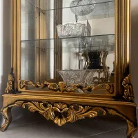 بوفه طلایی سلطنتی|بوفه، ویترین، کنسول|تهران, آبشار تهران (دریاچه)|دیوار