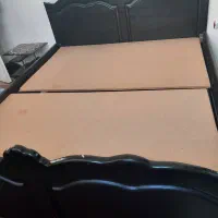 تخت دو نفره تمام چوب|تخت و سرویس خواب|اردبیل, |دیوار