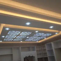 اجرای کناف نورپردازی و نقاشی