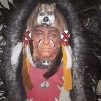 مجسمه و دیوارکوب سرخپوست|مجسمه، تندیس، ماکت|اندیشه, اندیشه فاز ۱|دیوار