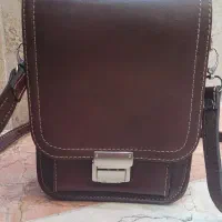 کیف رو دوشی چرم گاو طبیعی
