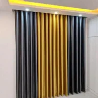 پرده پذیرایی پانچ طرح دامون|پرده، رانر، رومیزی|مشهد, الهیه|دیوار