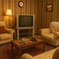 تلویزیون رنگی ۲۹ اینچ پاناسونیک همراه با میز|تلویزیون و پروژکتور|خمینی‌شهر, |دیوار