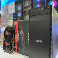 کیس گیمینگ RX580 XFX + پردازنده i312100Fآکبند|رایانه رومیزی|مشهد, فلسطین|دیوار
