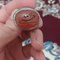 انگشتر نقره یمن. دست ساز. رکاب ضخیم نو نو