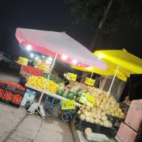 همکار بساط میوه فروشی