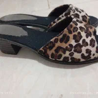 صندل پلنگی سالم و کیف و کفش