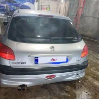 پژو ۲۰۶ فرانسه اتاق وارداتی در حد|خودرو سواری و وانت|چالوس, |دیوار