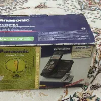 گوشی بیسیم منشی دار پاناسونیک|تلفن رومیزی|محمدیه-قزوین, |دیوار